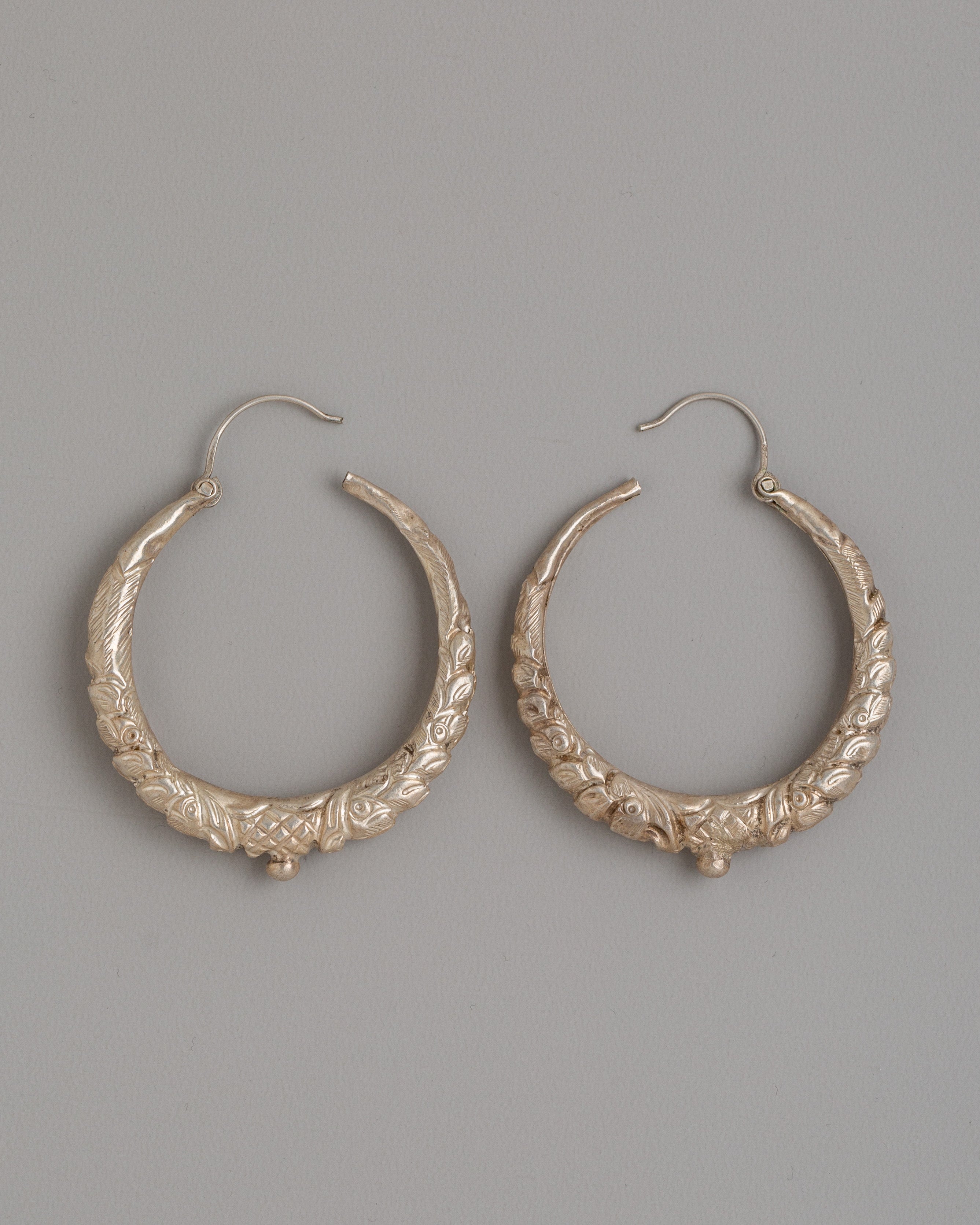Handcrafted Hoop Earrings Set | Unique Boho Earrings