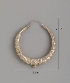 Handcrafted Hoop Earrings Set | Unique Boho Earrings