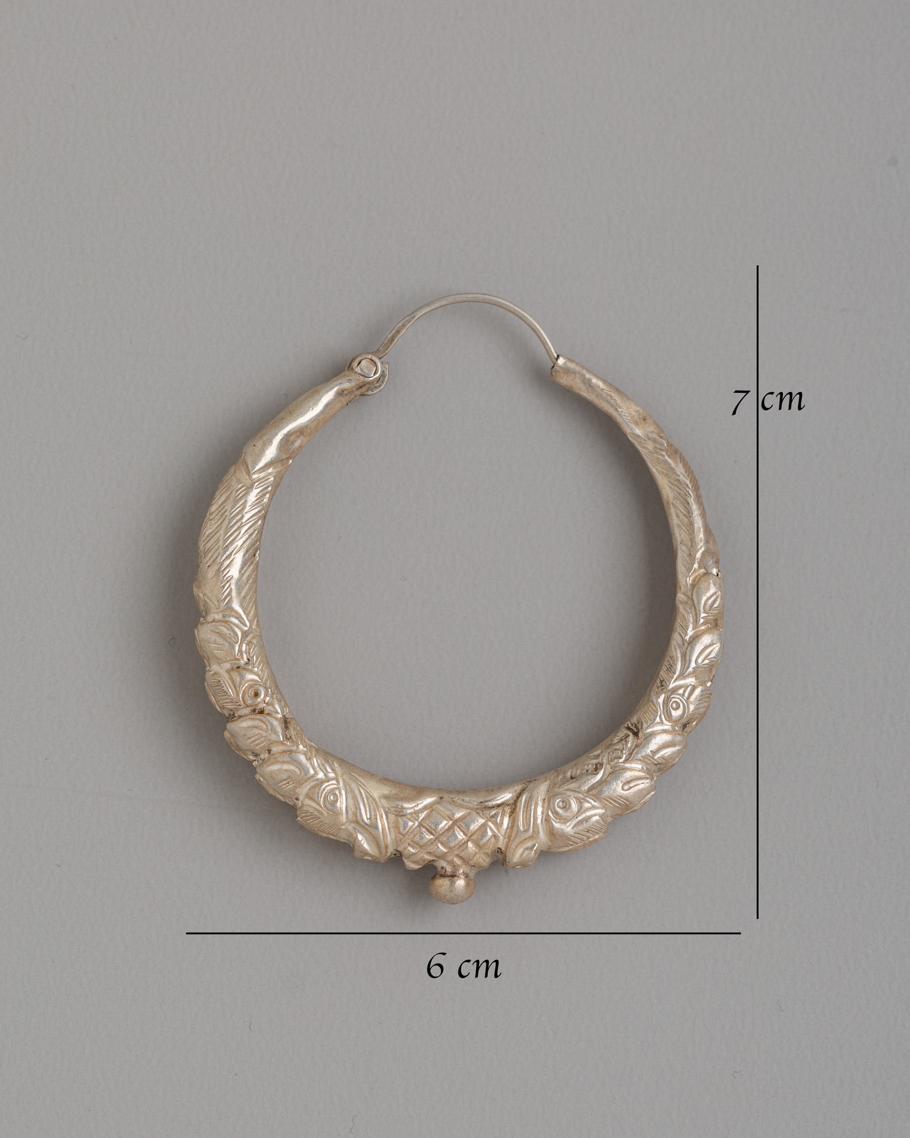 Handcrafted Hoop Earrings Set | Unique Boho Earrings