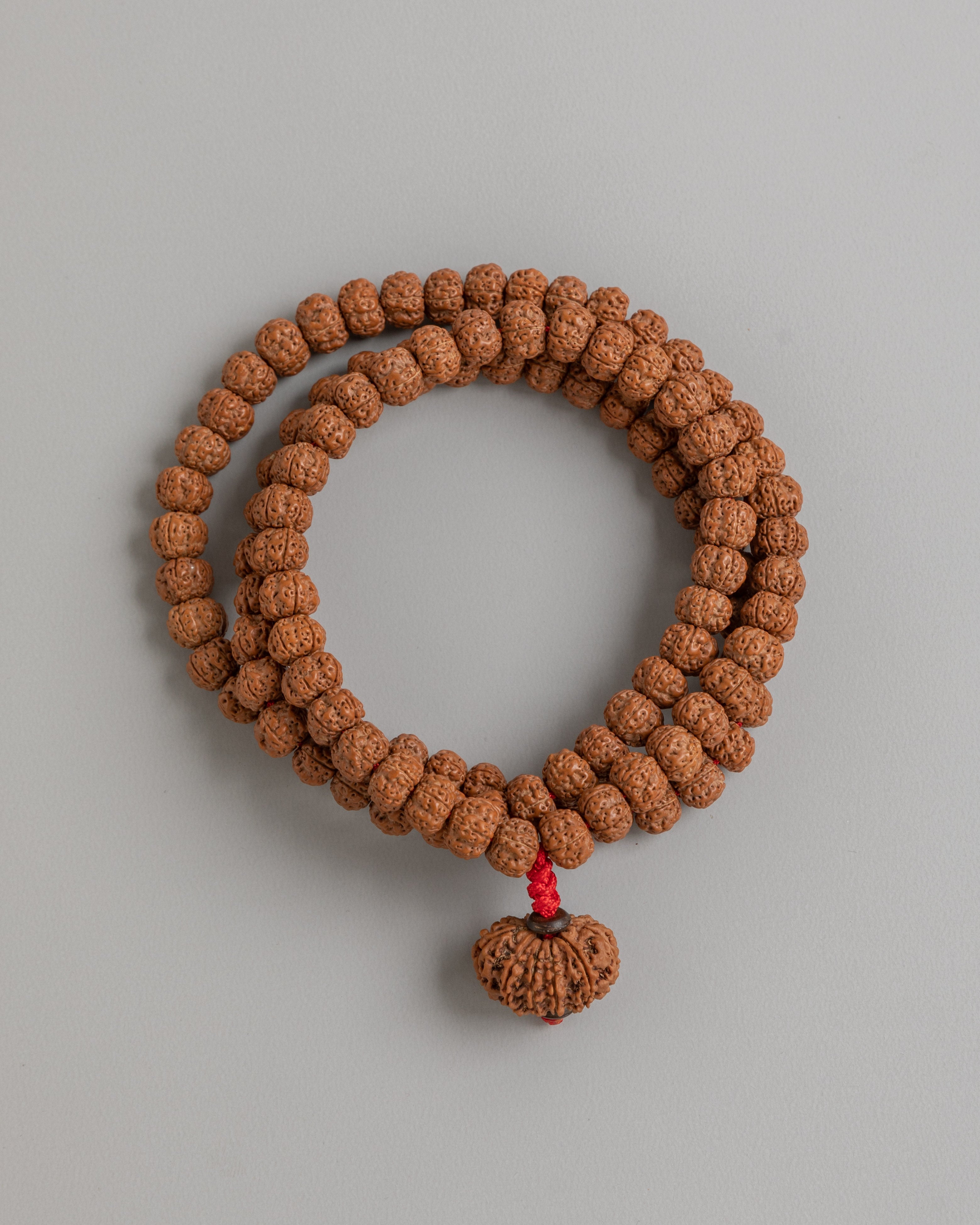 Tibetan Mala Beads for Prayer | Rudraksha Beads
