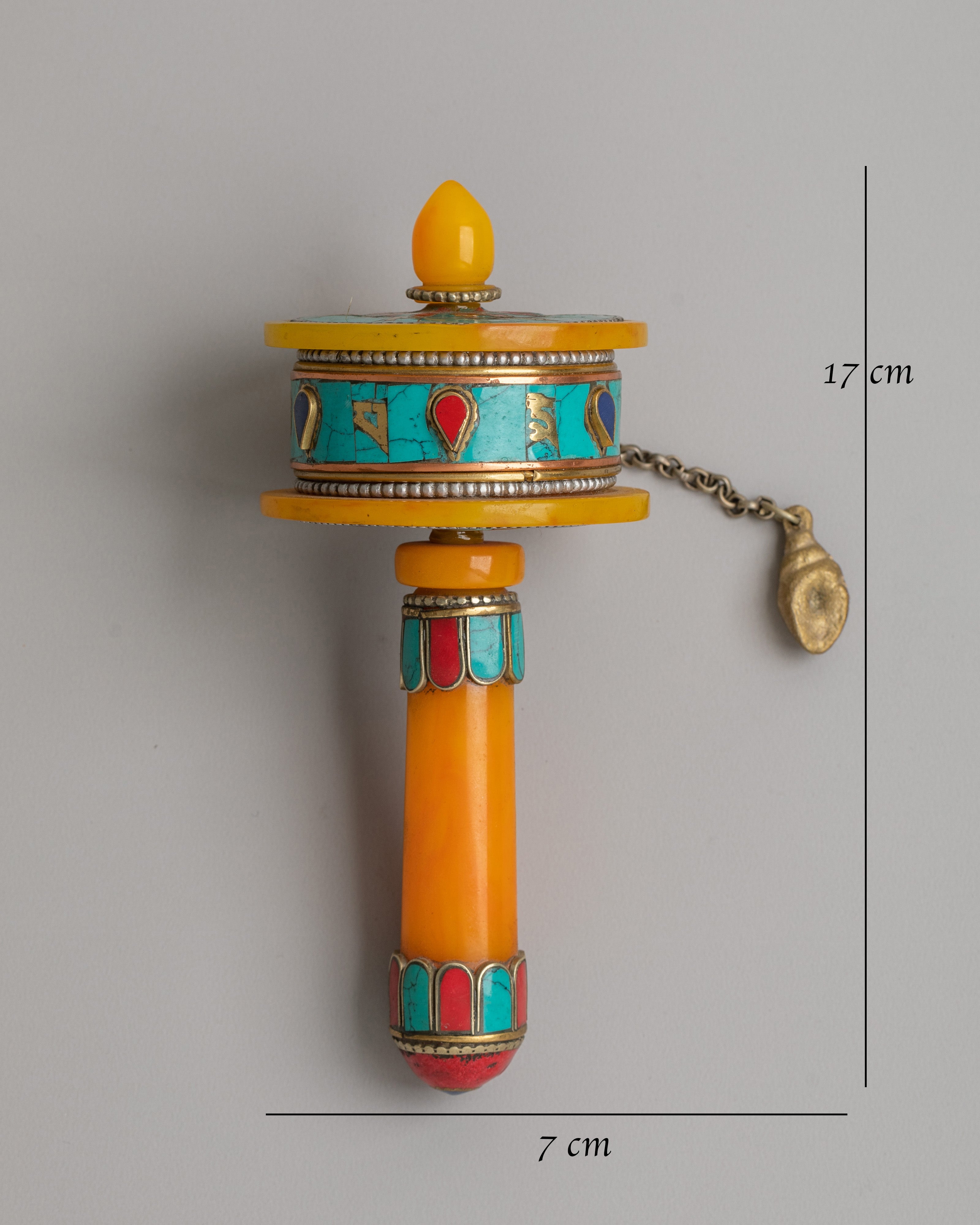 Tibetan Prayer Wheel | Handcrafted Spiritual Art