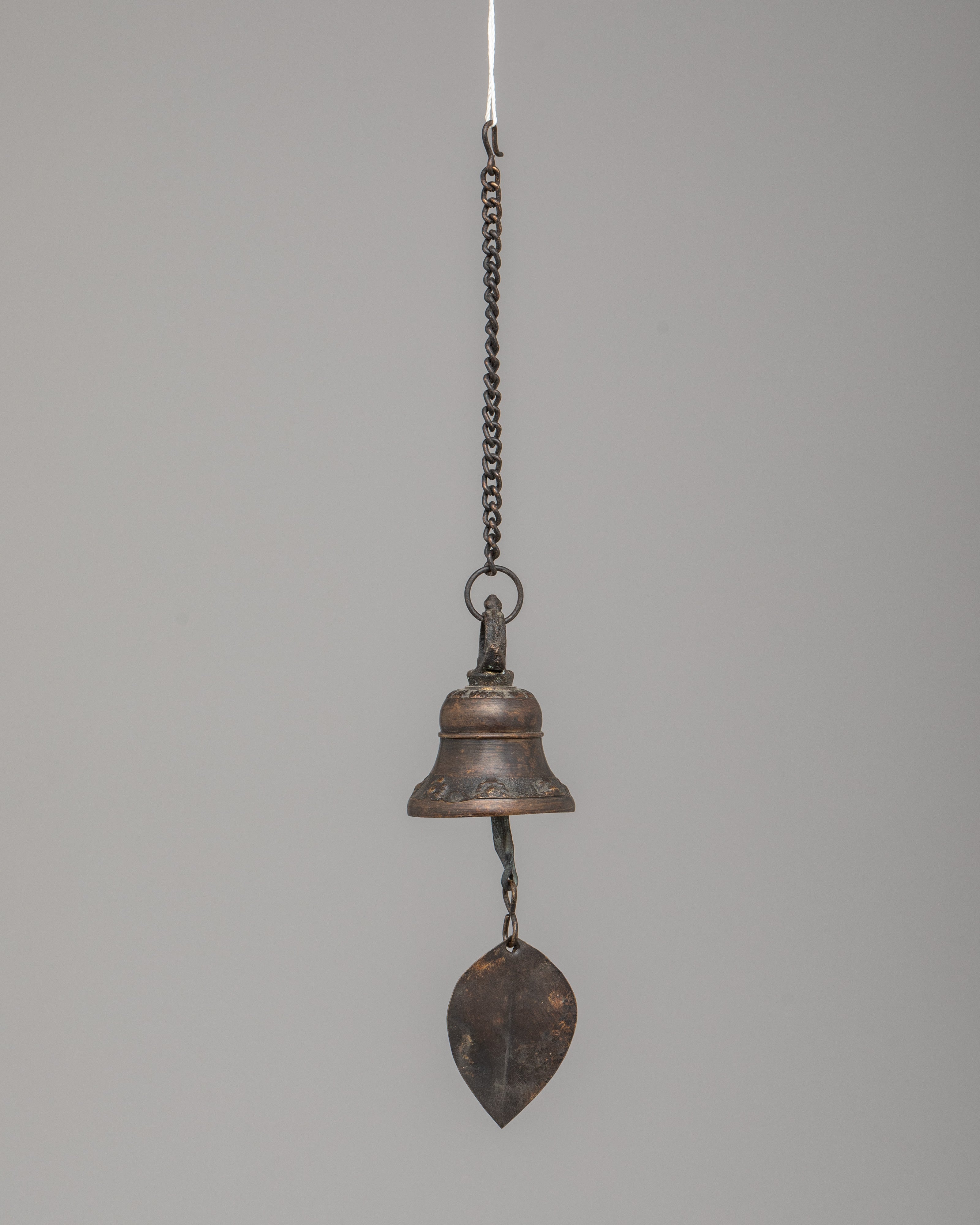 Handcrafted Buddhist Hanging Bell | Meditation & Rituals