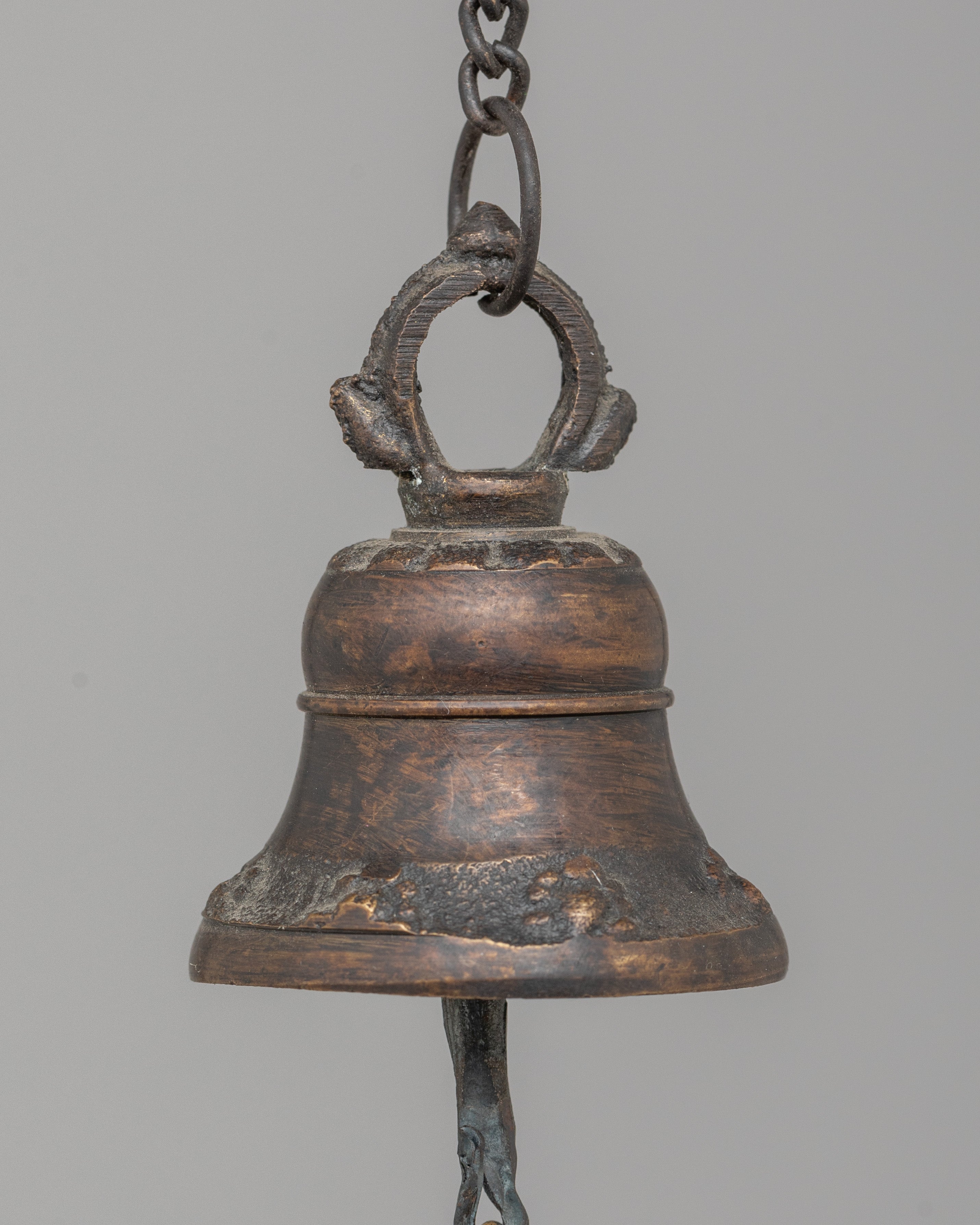Handcrafted Buddhist Hanging Bell | Meditation & Rituals