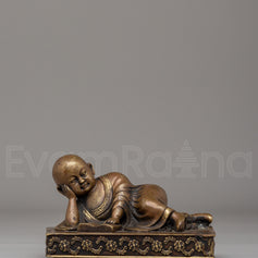 Buddhist Little Monk Statue