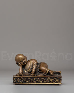 Buddhist Little Monk Statue