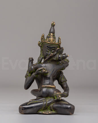 Vajrasattva with Consort Statue 