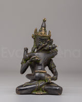 Vajrasattva with Consort Statue 