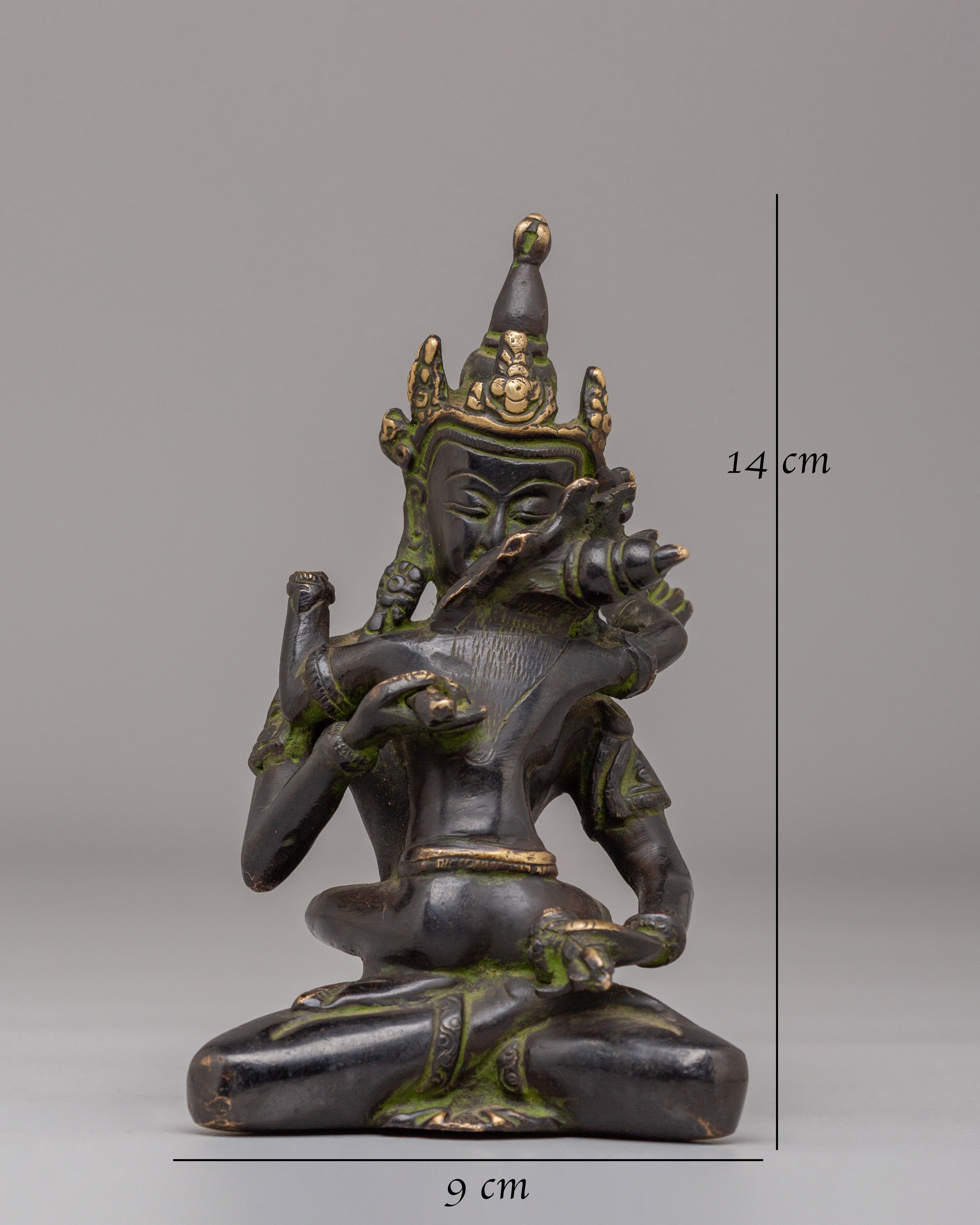 Sacred Vajrasattva with Consort Statue | Symbol of Purification and Spiritual Union