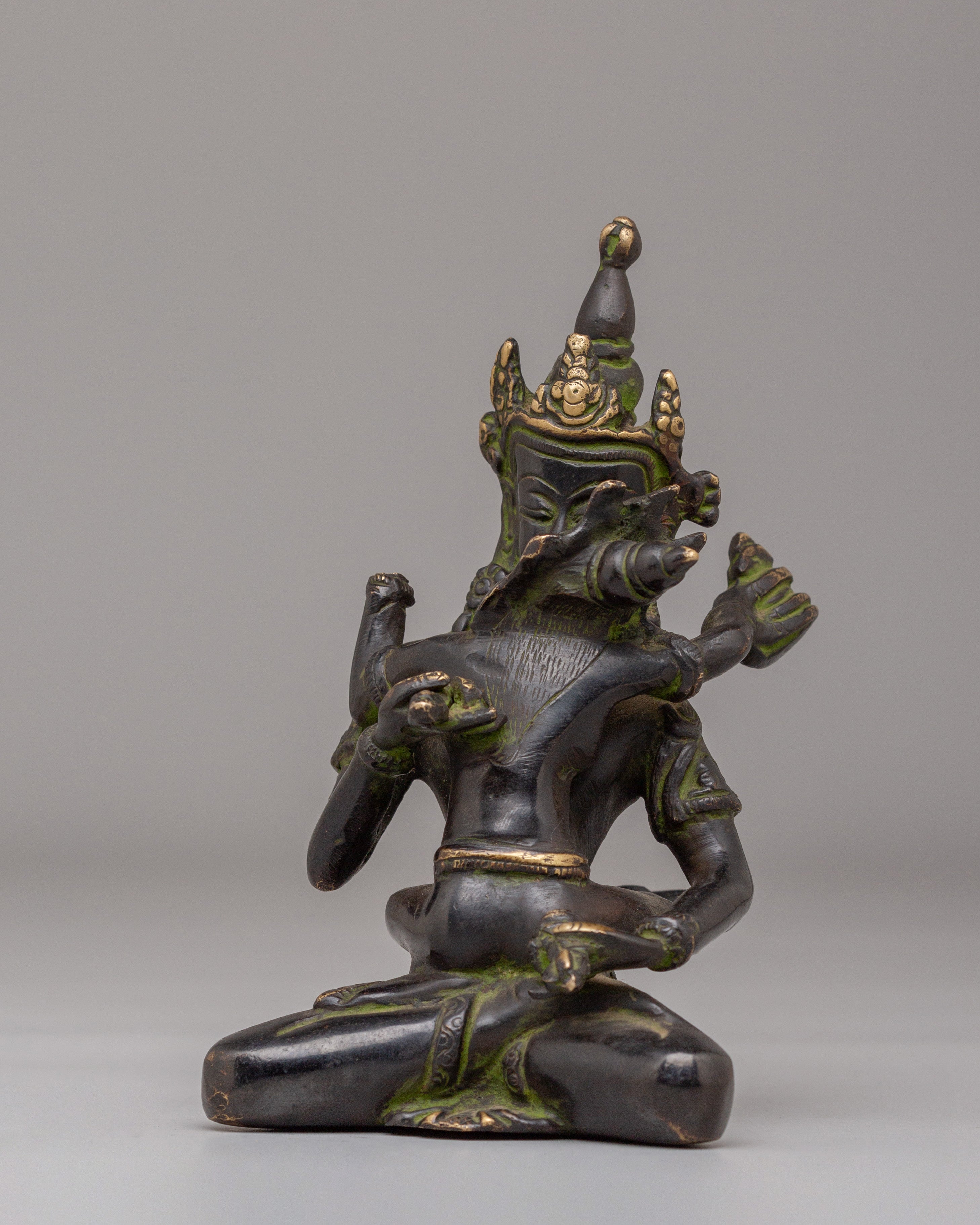 Sacred Vajrasattva with Consort Statue | Symbol of Purification and Spiritual Union
