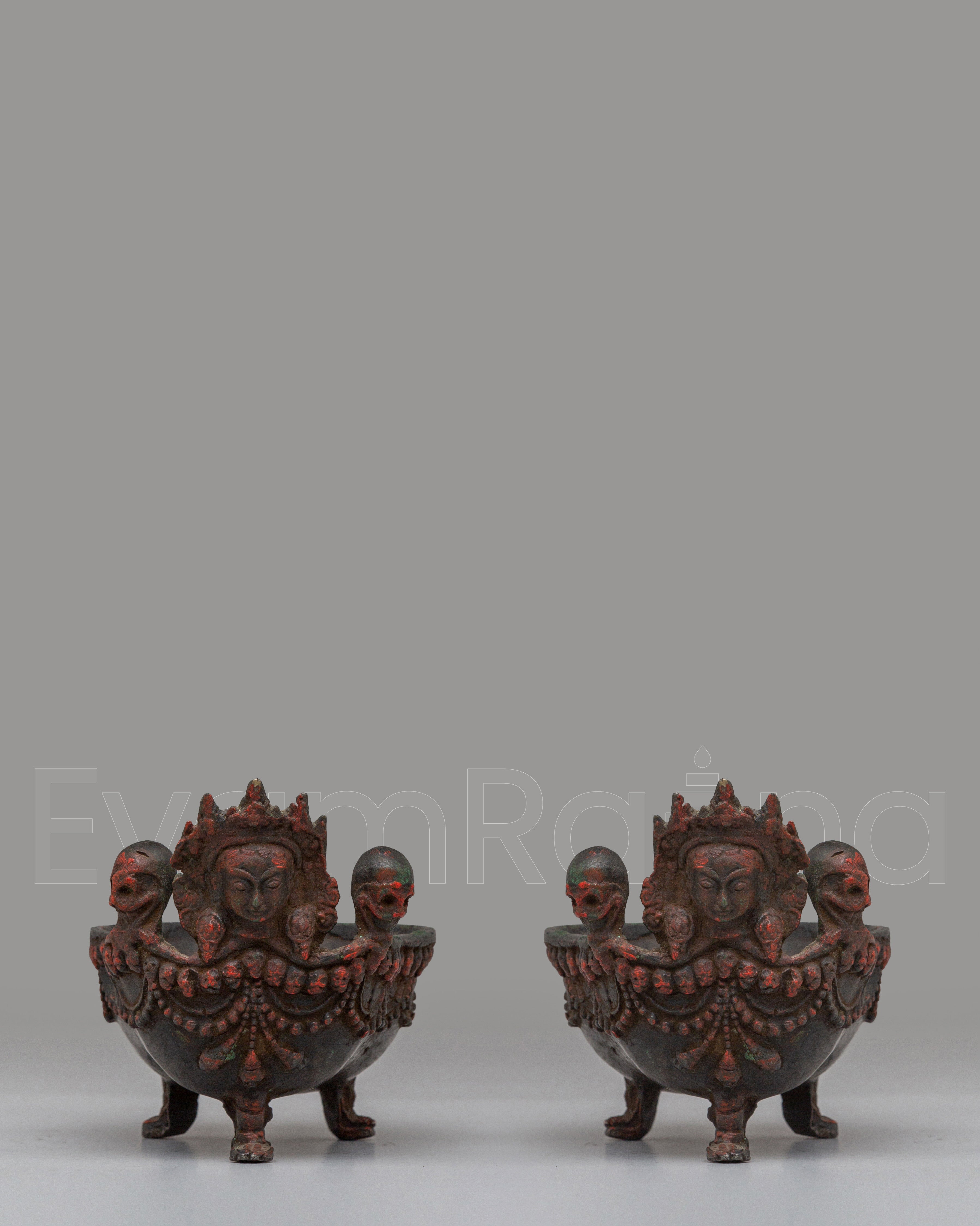 Kapala Set for Rituals