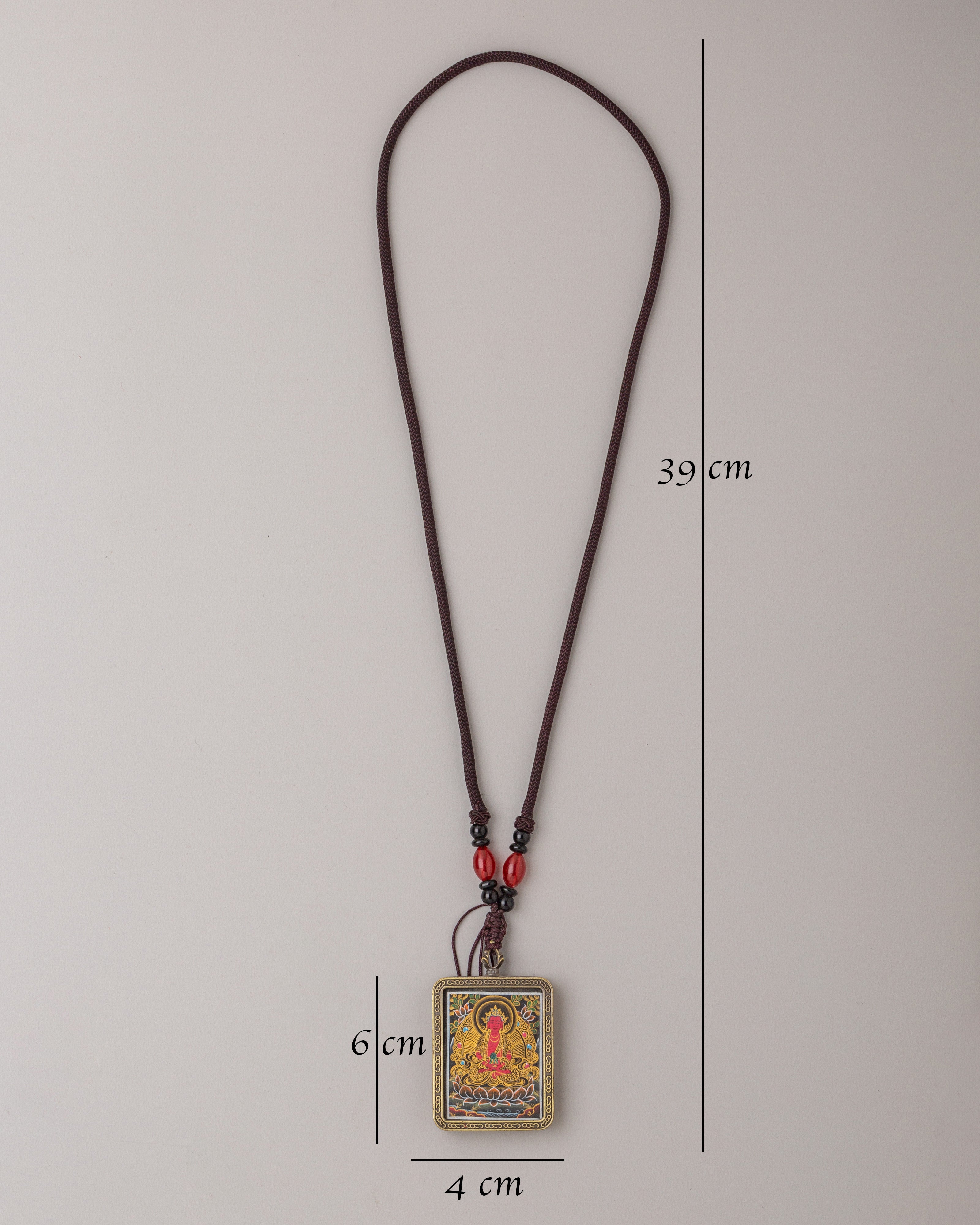 Handmade Buddhist Locket | Spiritual Protection Jewelry