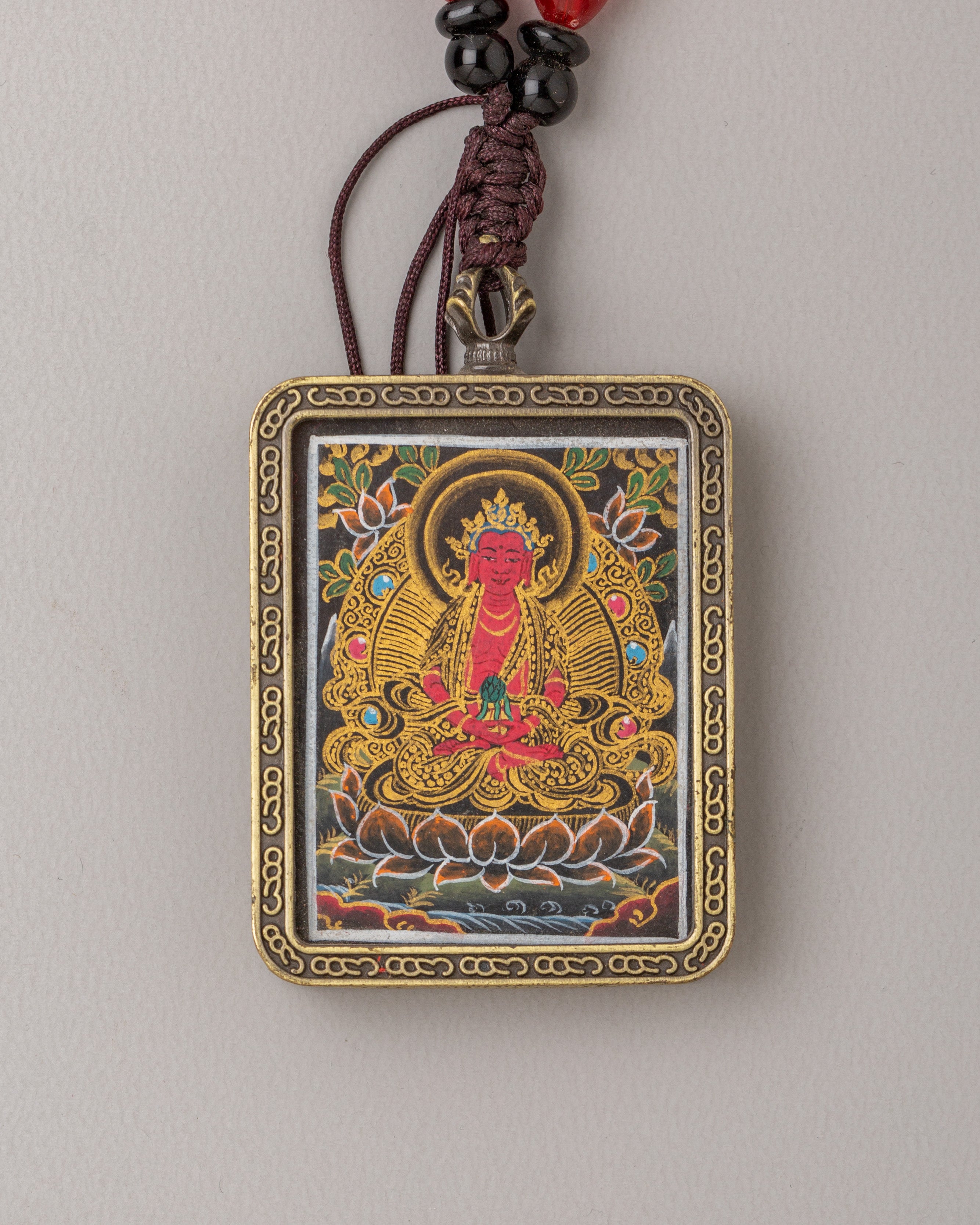 Amitayus Thangka Locket