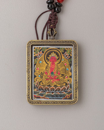 Amitayus Thangka Locket