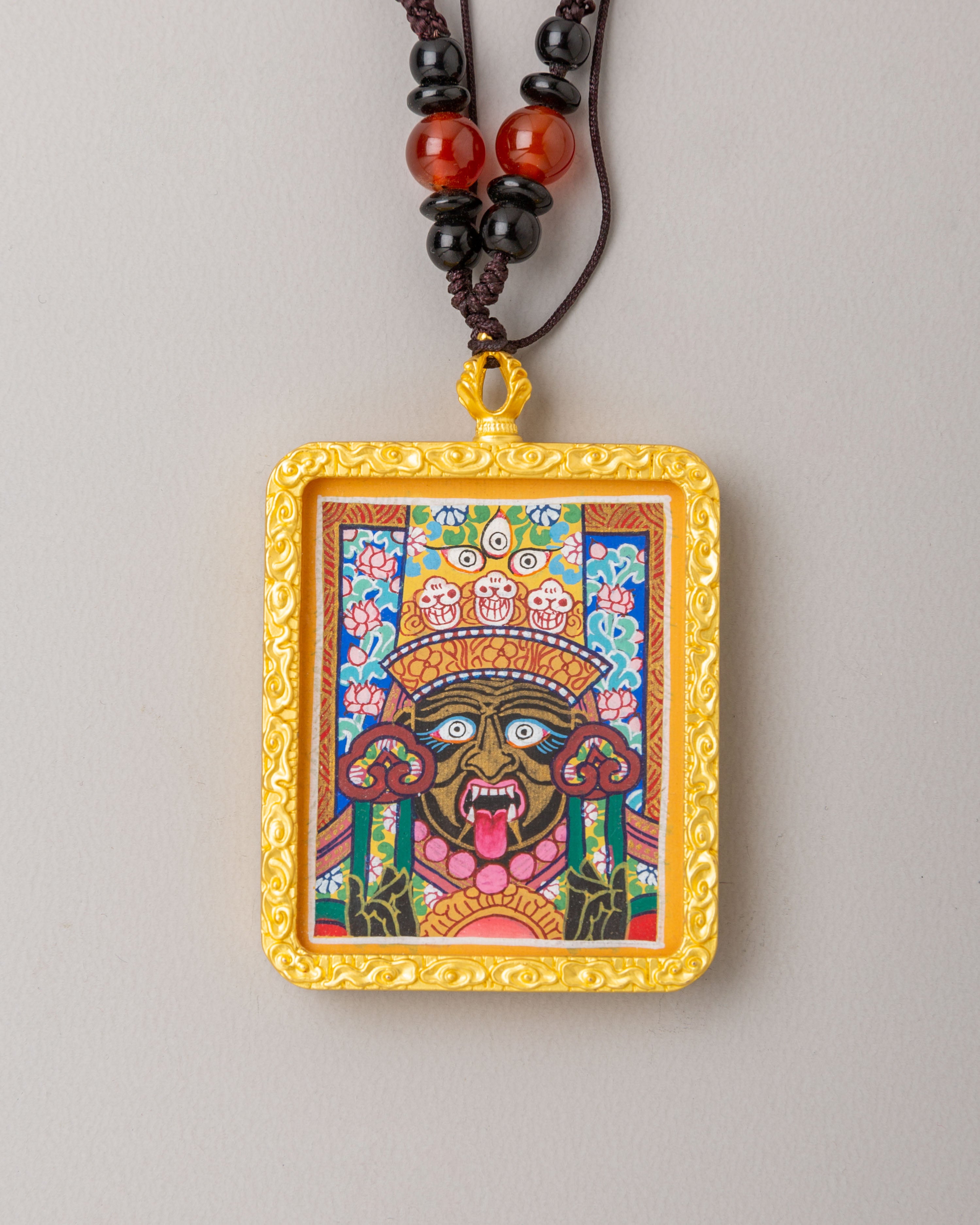 Tibetan Handmade Locket | Jewelry for Protection and Spiritual Energy
