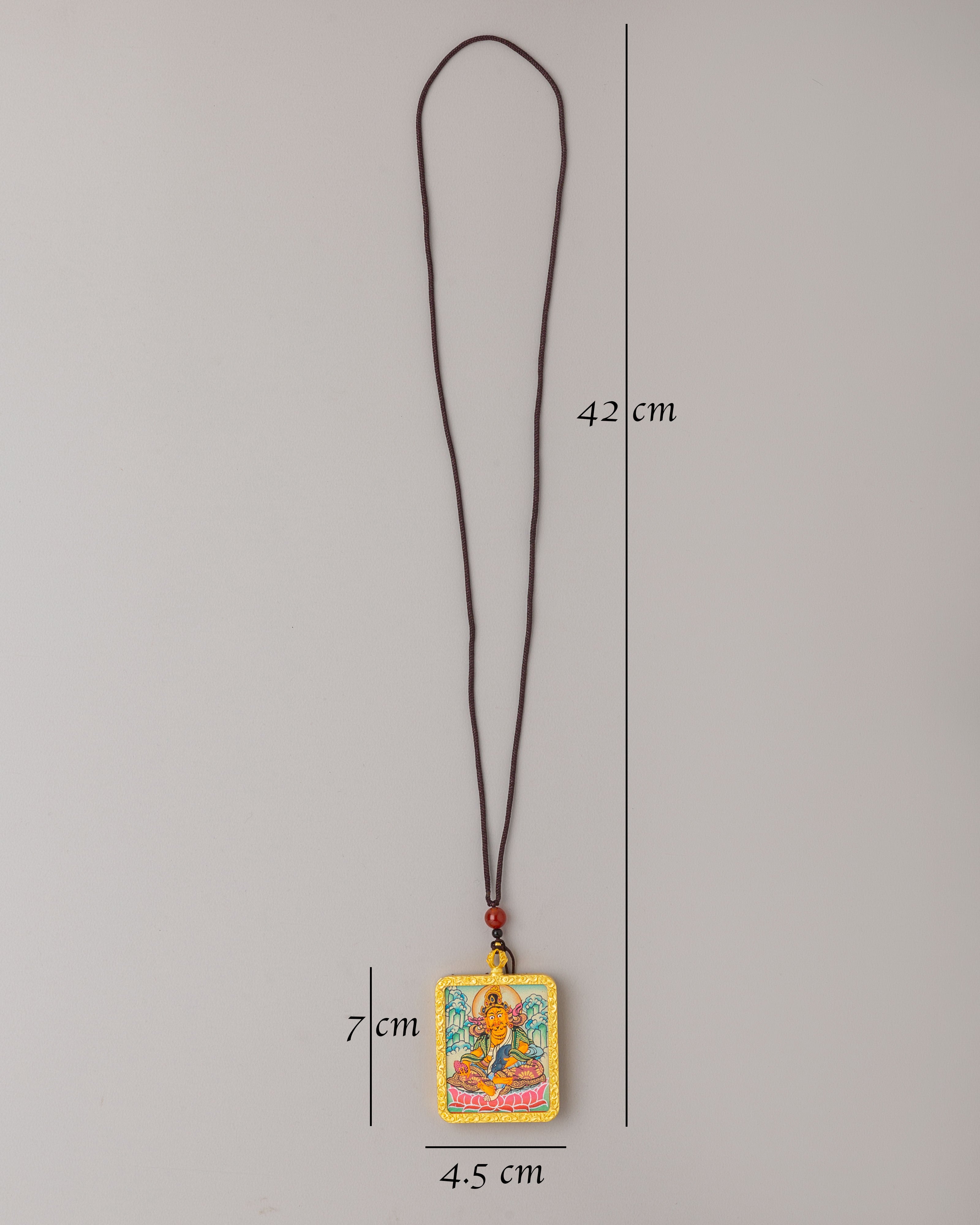 Buddhist Kuber Locket | Sacred Amulet for Spiritual Protection