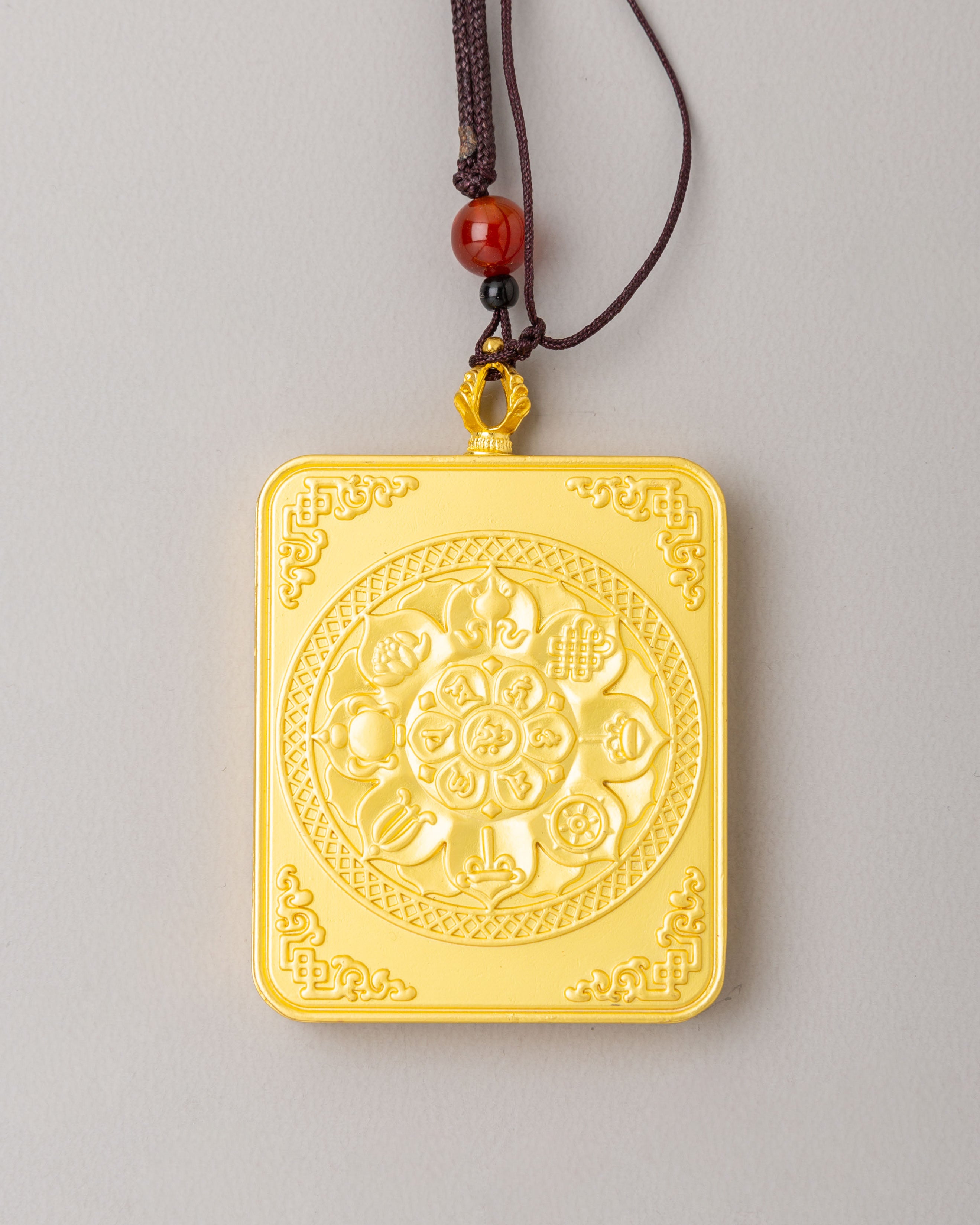 Handmade Medicine Buddha Locket | Sacred Protection Pendant for Meditation