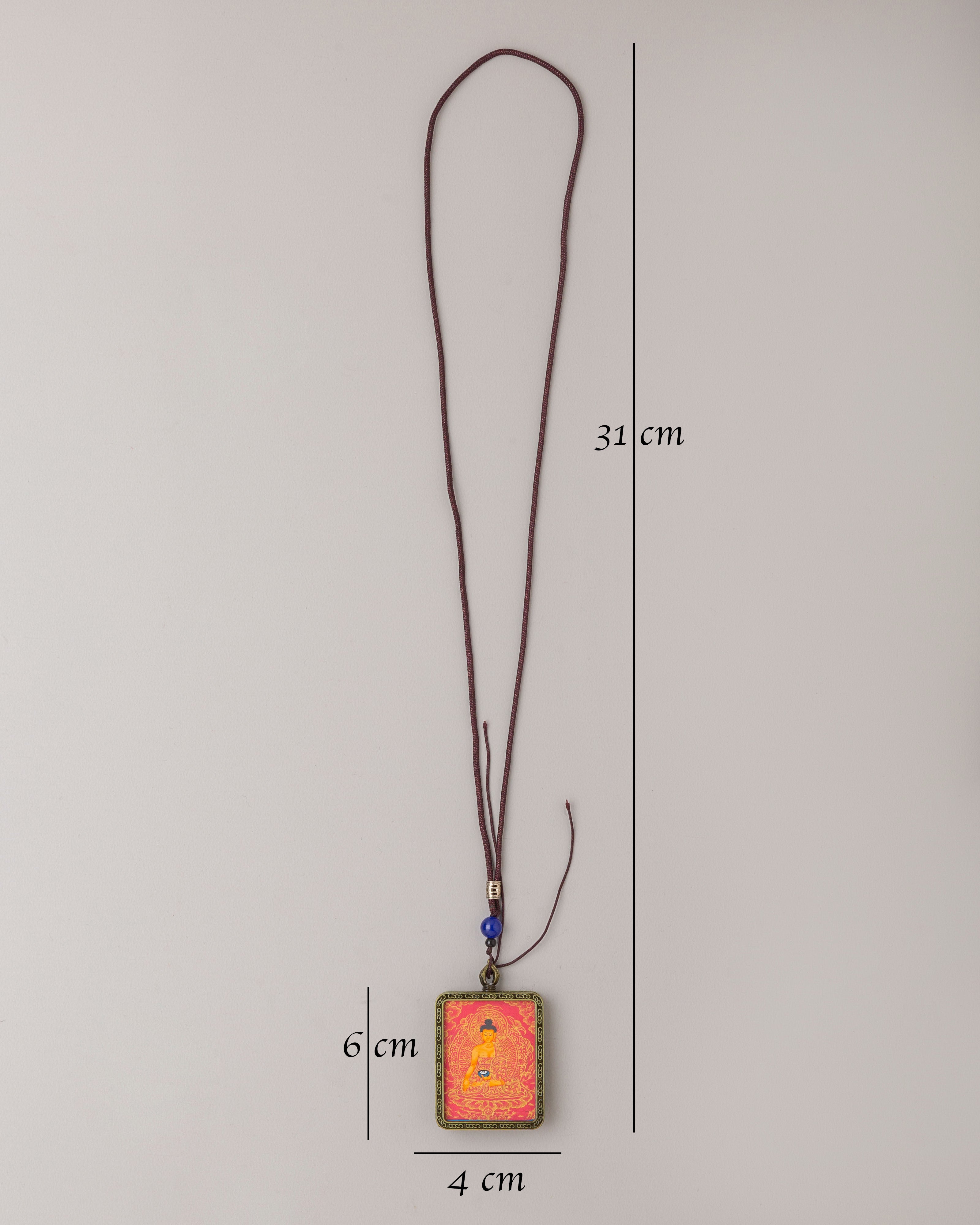 Handmade Gautam Buddha Locket | Spiritual Pendant