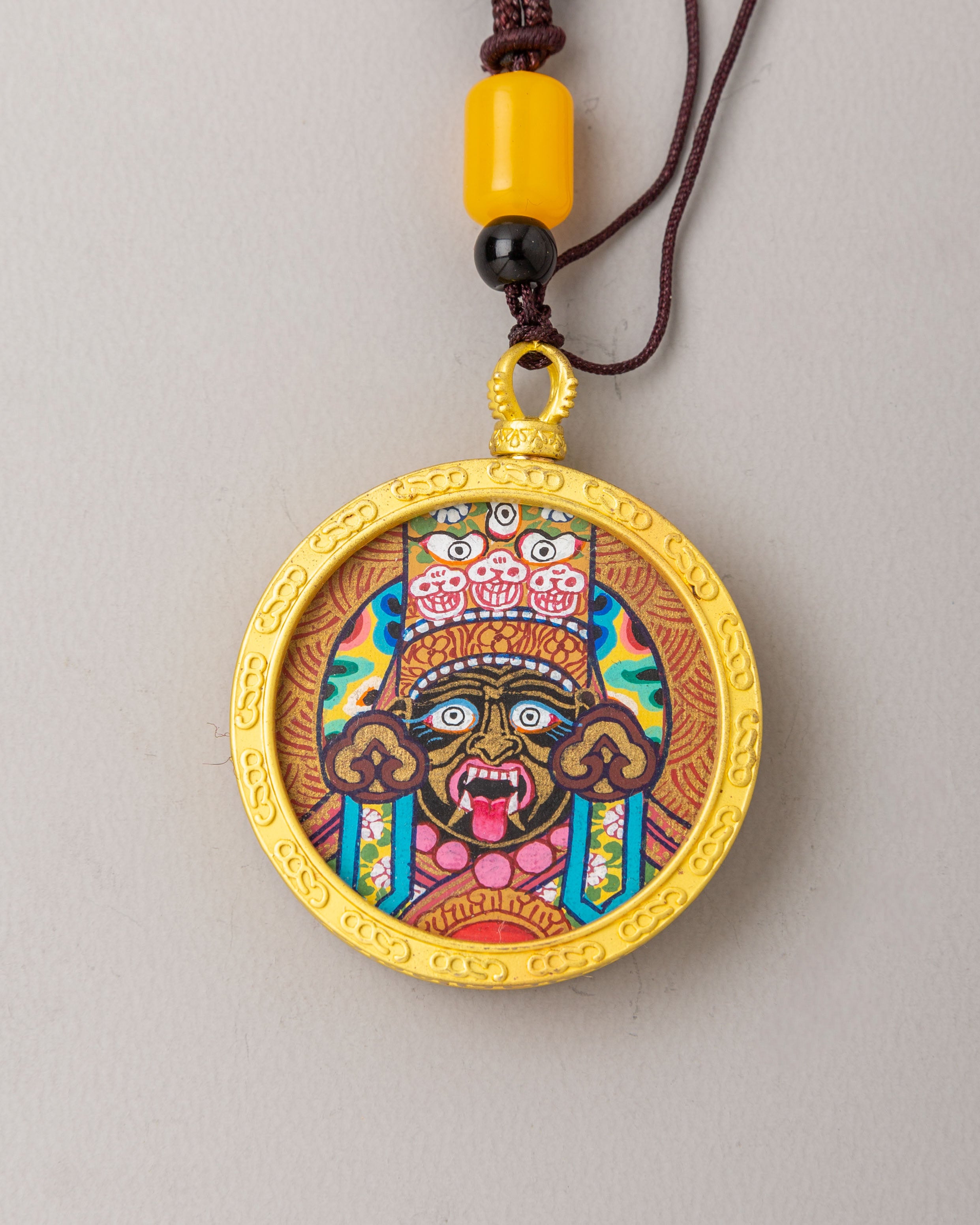 Tibetan Handmade Locket | Spiritual Jewelry for Meditation and Blessings