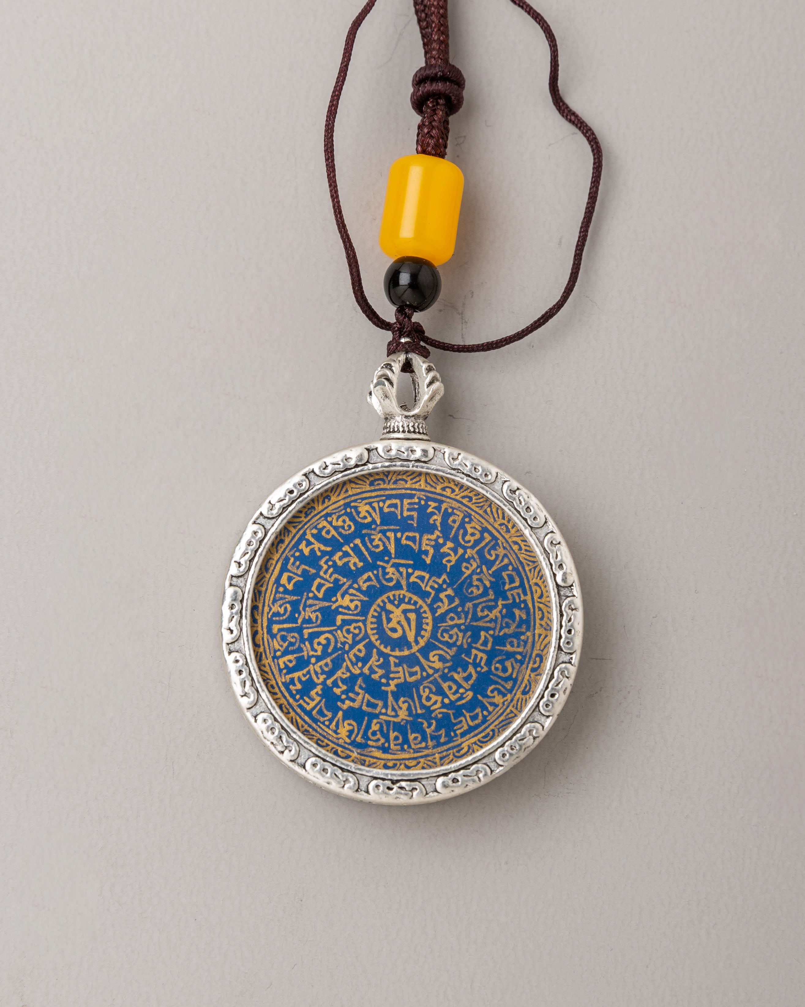 Handmade Mantra Locket | Sacred Jewelry for Protection
