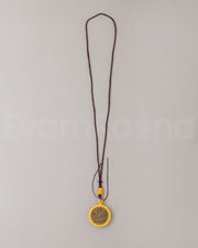 Buddhist Handmade Mantra Locket | Spiritual Jewelry for Protection