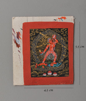 Vajrayogini Thangka For Locket | A Sacred Symbol of Spiritual Power and Protection