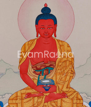 Buddha of Pure Land Amitabha Thangka | Beacon of Infinite Light and Compassion