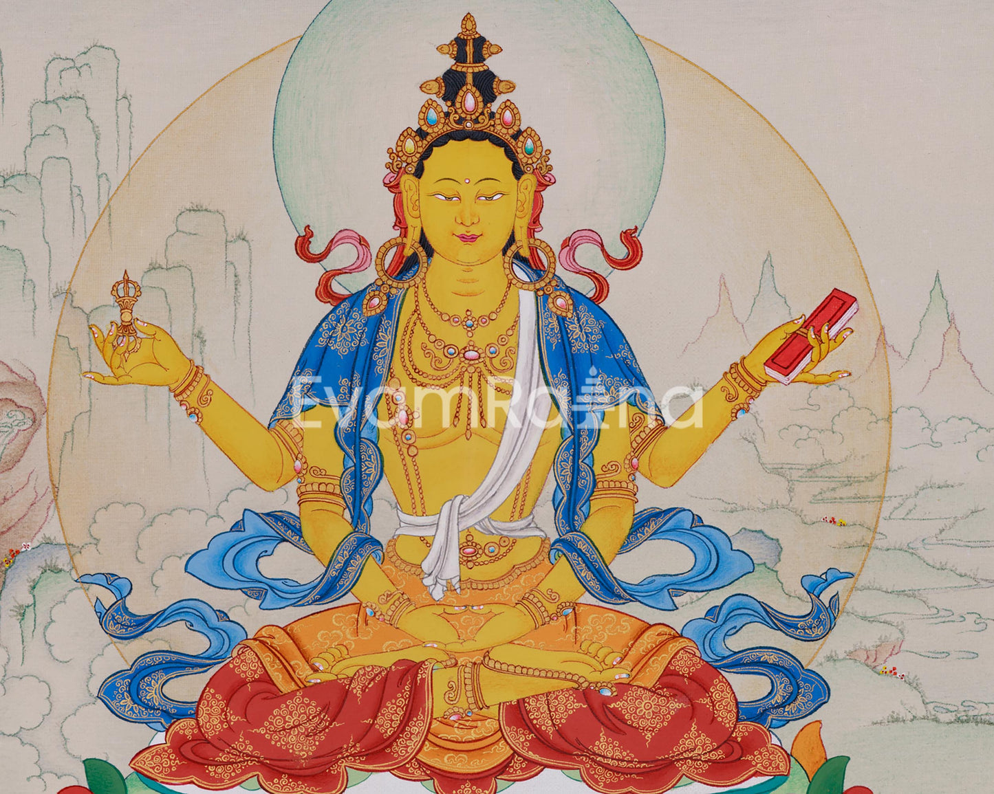 Perfection Mother Prajna Paramita Thangka Art