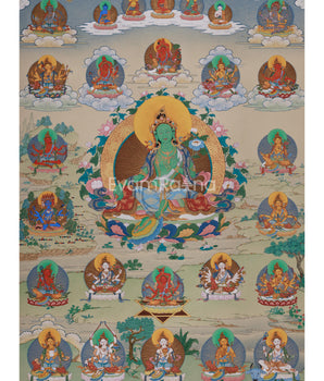 twenty-one-tara-goddess-thangka