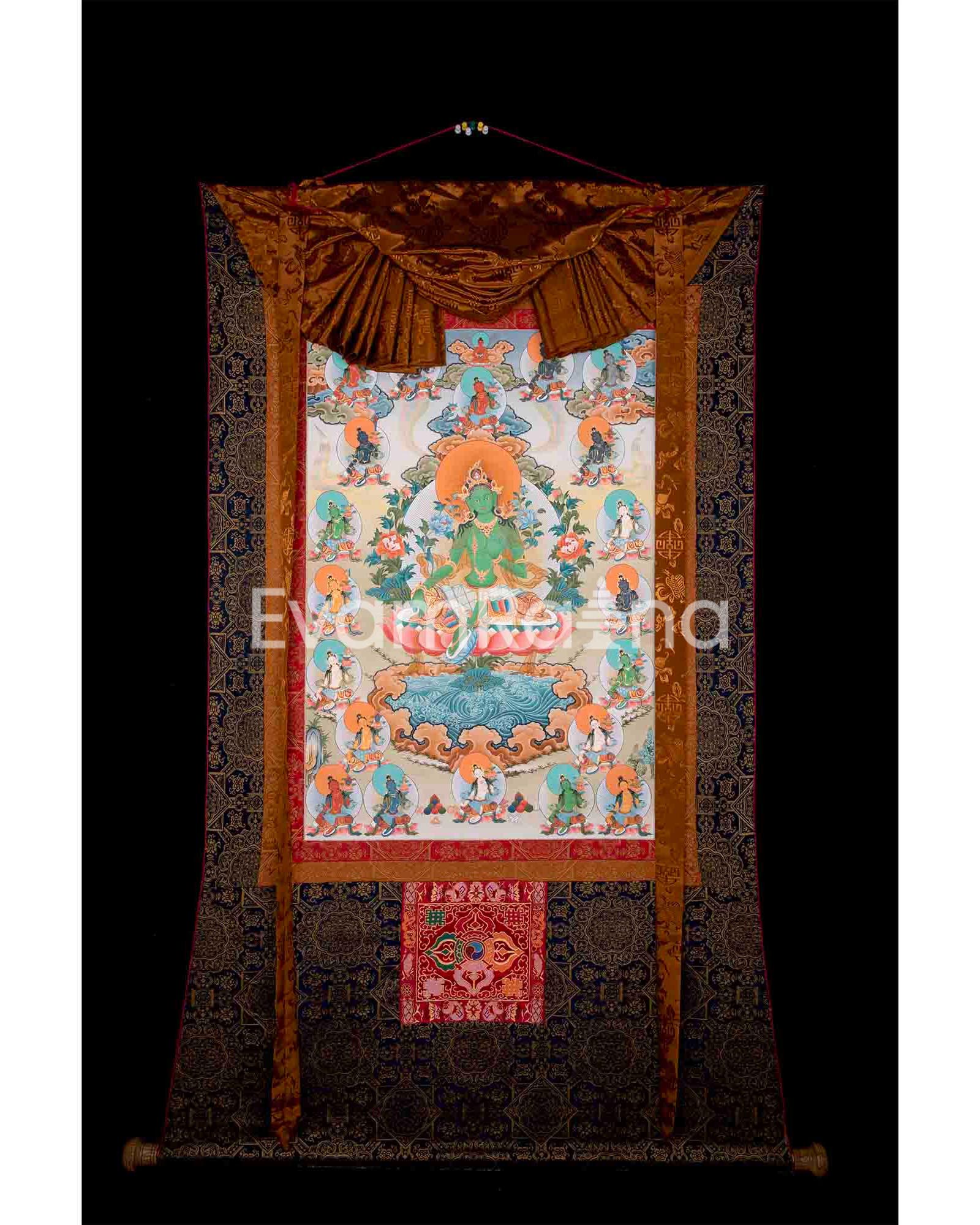 21 Tara Thangka With Beautiful Face