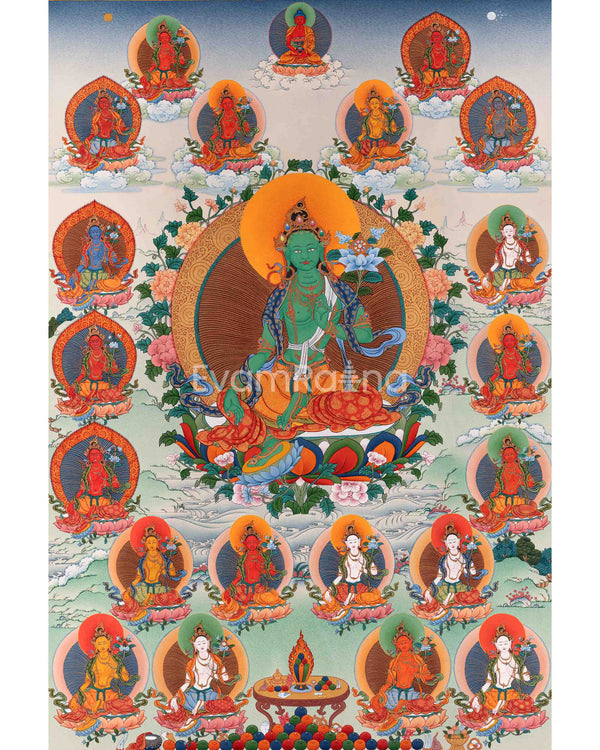 21 Tara of Tibet Tradition 