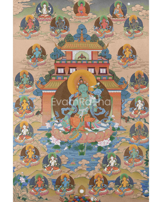 21 Tara Thangka Print 