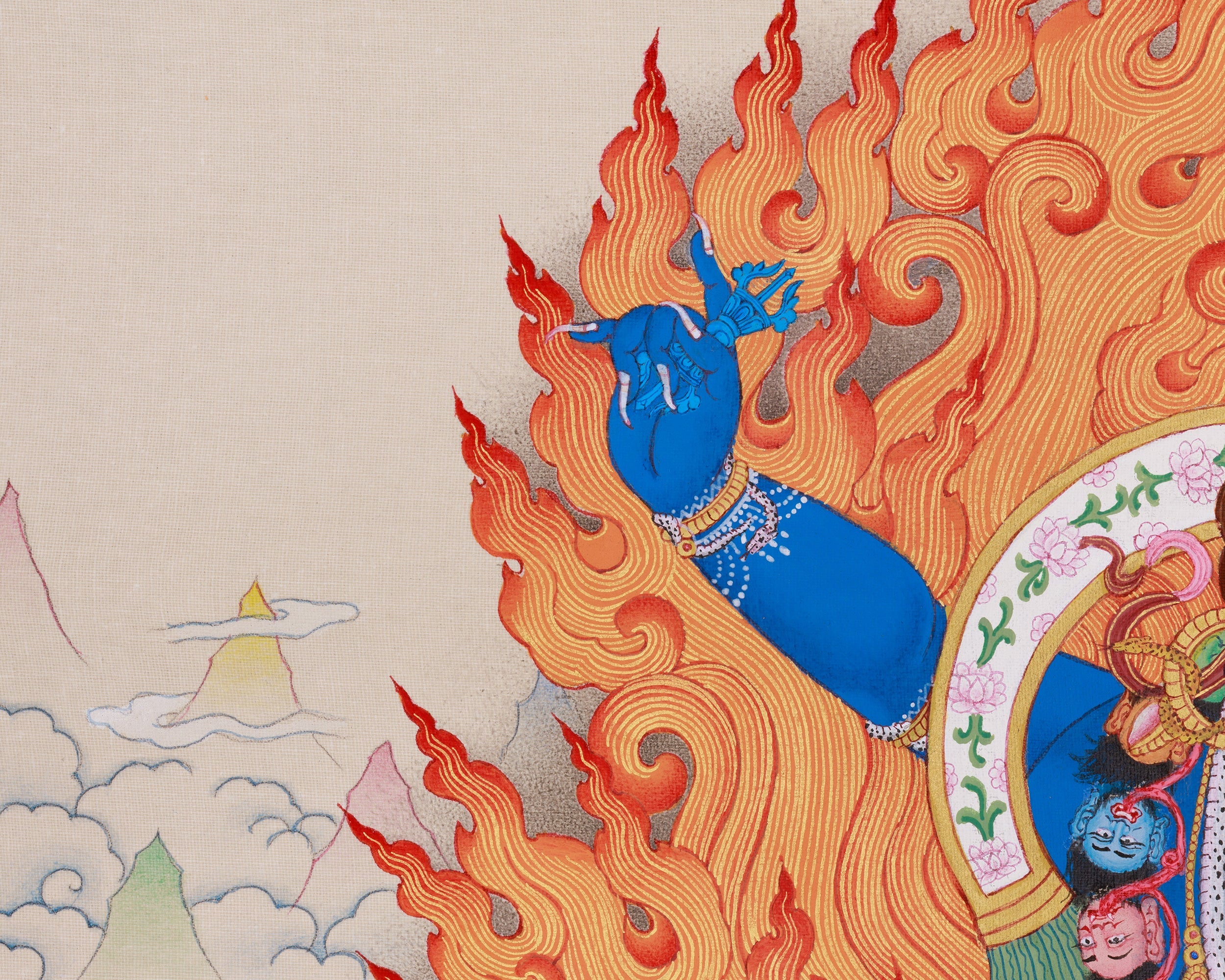 Sacred Butadamara Buddhist Guardian | The Protector of Wisdom and Transformation