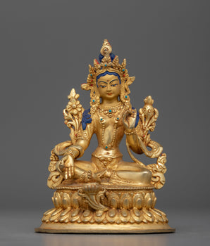 green-tara-handcarved-statue