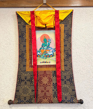 Green Tara Deity Art | Goddess of Compassion, Healing, and Protection