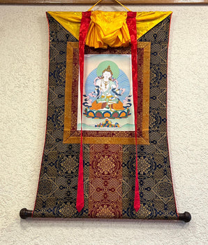 Tibetan Dorje Sempa Thangka | Vajrayana Deity for Cleansing Negative Karma