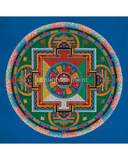 Handmade Lotus Mandala Art
