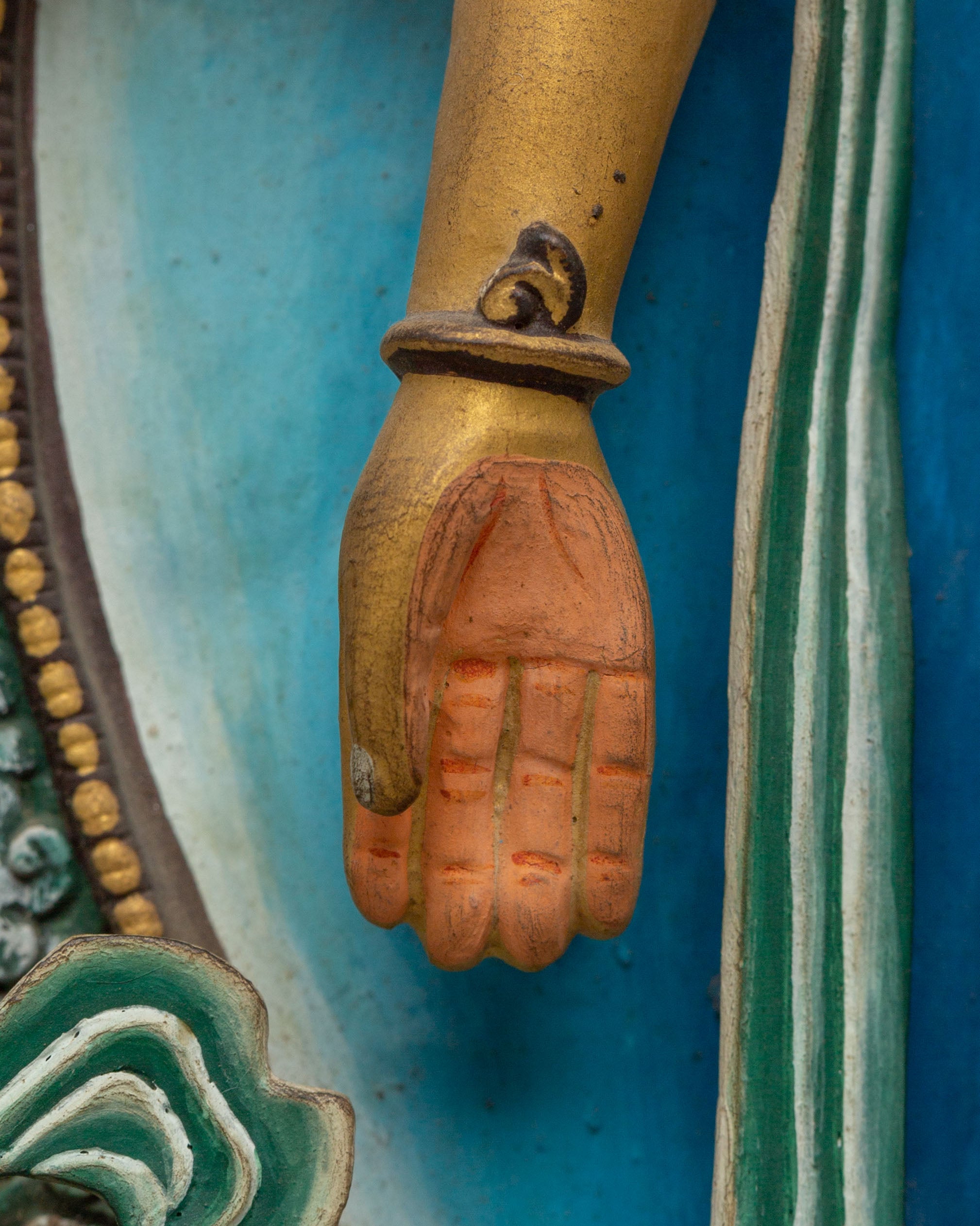 Lokeshwor Wall Hanging With Other Deity | Traditional Decorative Artwork