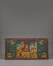 Shakyamuni Buddha with Mara Wall Hanging