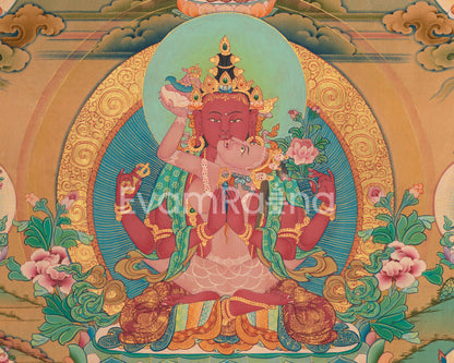 Mount Chenresig | Bodhisattva Art| Buddhist Wall Decor