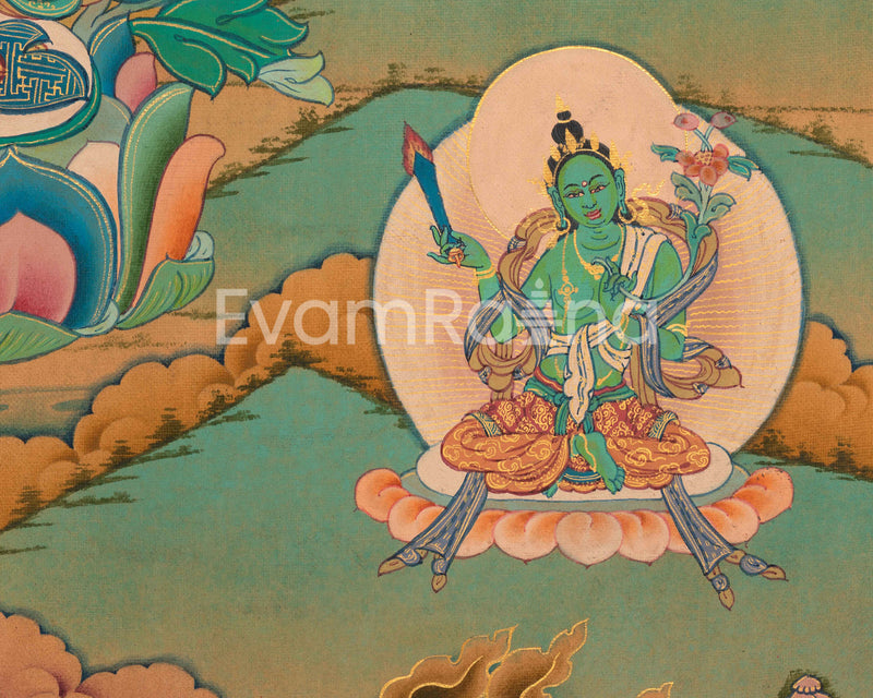 Mount Chenresig | Bodhisattva Art| Buddhist Wall Decor