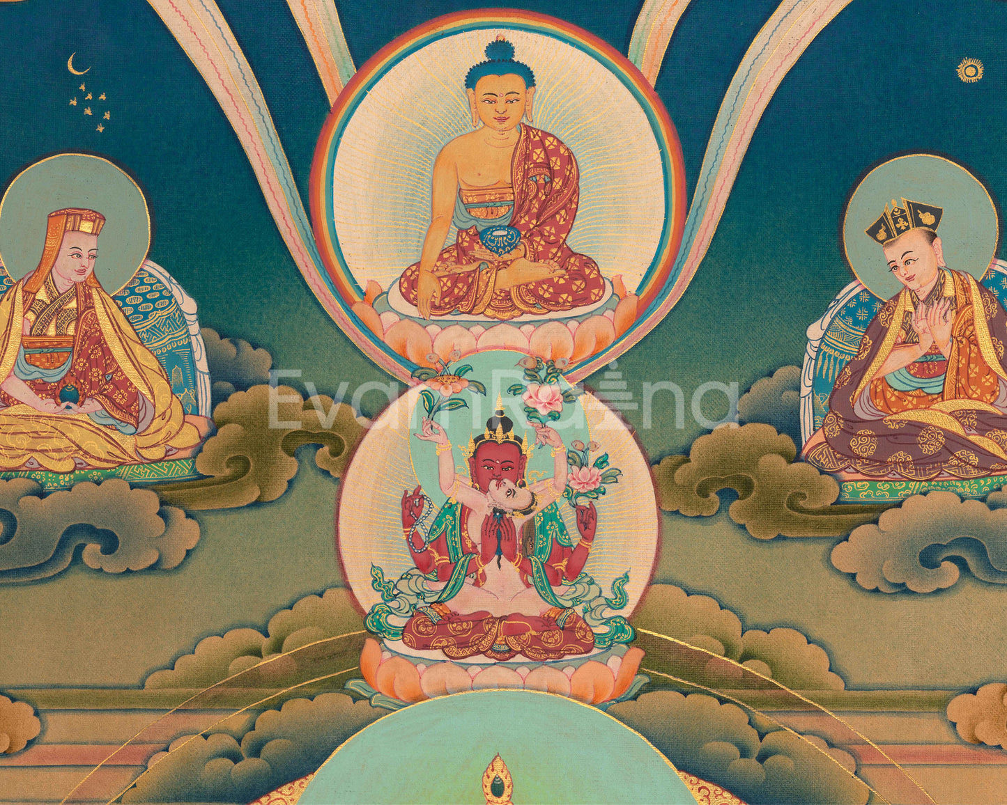 Mount Chenresig | Bodhisattva Art| Buddhist Wall Decor