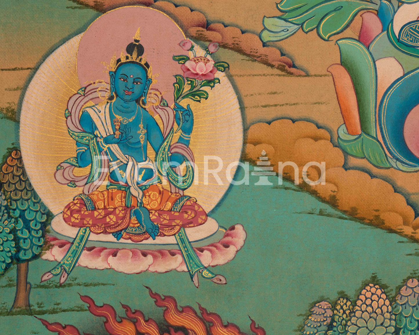 Mount Chenresig | Bodhisattva Art| Buddhist Wall Decor