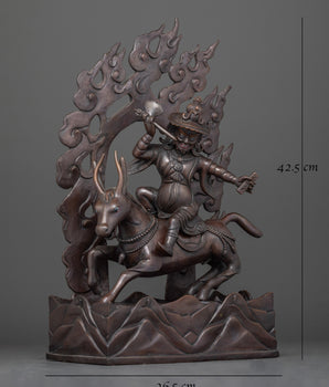 damchen-garwa-nagpo-statue