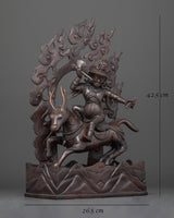 damchen-garwa-nagpo-statue