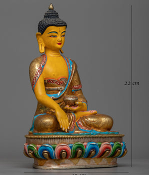 shakyamuni-buddha-colored sculpture