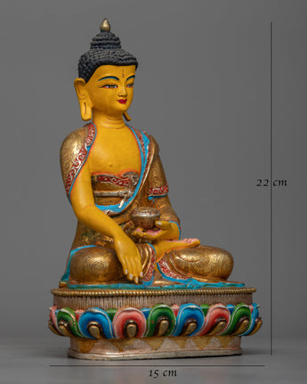 shakyamuni-buddha-colored sculpture