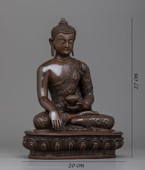Serene Buddha Shakya Statue | Embodiment of Peace and Enlightenment