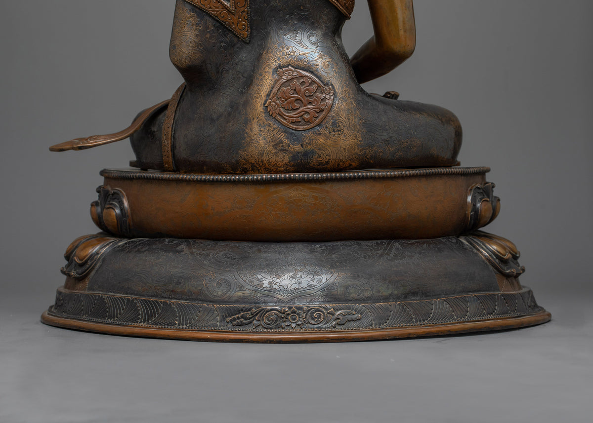 Amitabha Buddhah Oxidized Statue | Embodiment of Infinite Light
