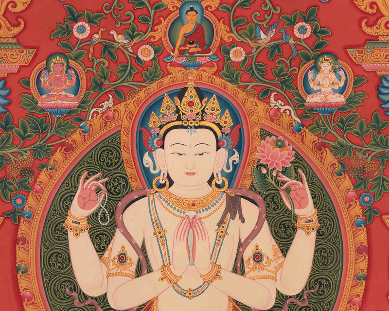 Chenresig Meditation| Thangka Art| Buddhist Art