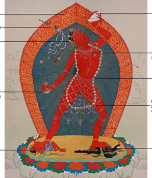 The Red Dakini, Vajrayogini | Enlightened Wisdom & Transformation